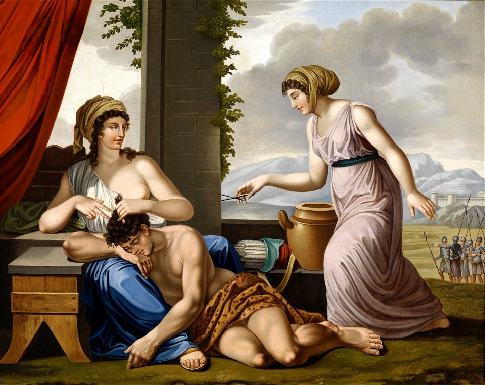 Josef Worlicek Samson und Delila