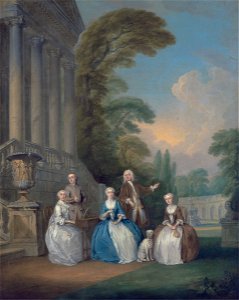 Joseph Francis Nollekens - Portrait of a Family - Google Art ProjectFXD