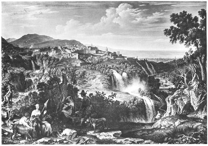 Joseph Anton Koch Die Cascadellen von Tivoli