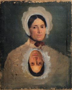 Joseph Hasslwander - Zwei Frauenkopfstudien - 4488 - Österreichische Galerie Belvedere