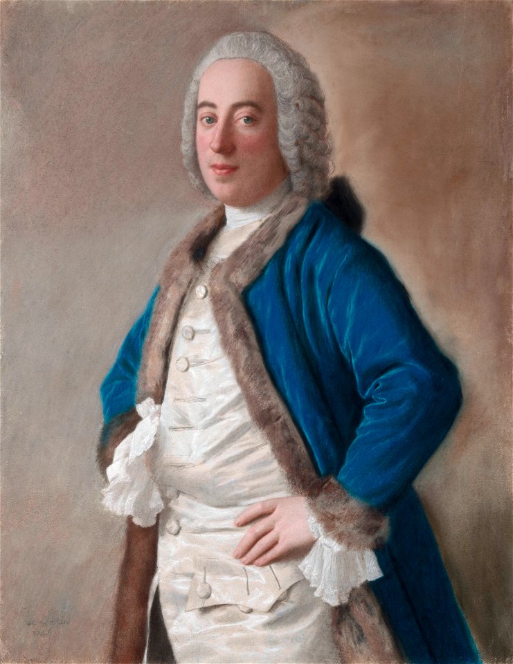 Joseph Bouër, merchant in Genua, by Jean-Etienne Liotard