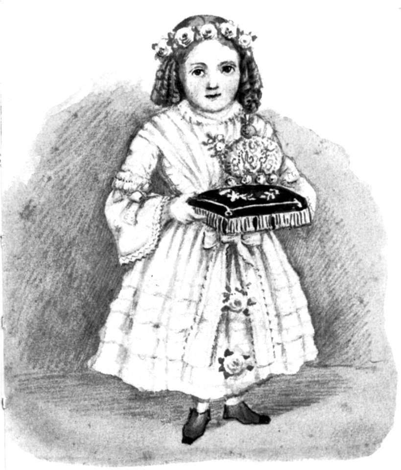Joseph Bayer Porträtskizze Geistliche Braut Maria Fuchs