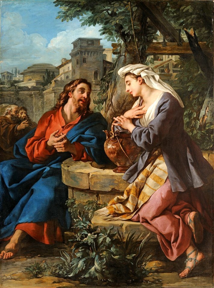 Jésus et la Samaritaine - Jean-François de Troy (1981-5)