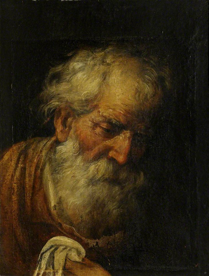Jusepe de Ribera (1591-1652) (style of) - Head of an Apostle - 926815 - National Trust