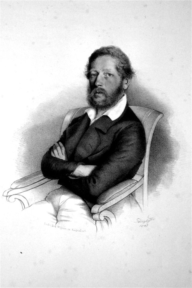 Karl Maria von Lodron Litho