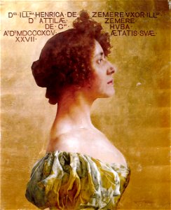 Karlovszky Portrait of Henrica Szemere 1895