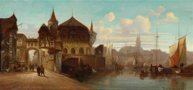 Karl Kaufmann Hafenstadt 1880