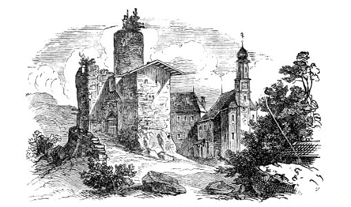Kollnburg Illustration Stumpf 1852