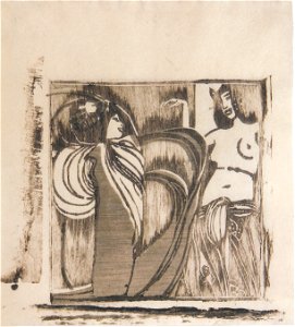 Kolo Moser - Zwei Tänzerinnen - 1902