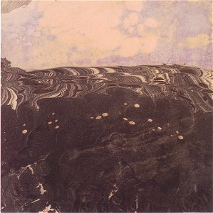 Kolo Moser - Landschaft mit Wolkenhimmel - ca1904