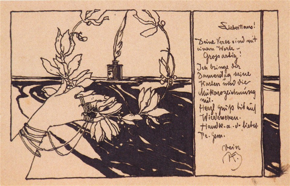 Kolo Moser - Lorbeerkranz - 1897