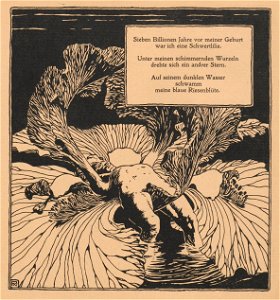 Kolo Moser - Schwertlilie - 1898