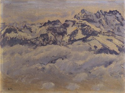 Kolo Moser - Gebirgslandschaft - ca1913