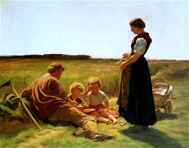Koller Mittagsmahl auf dem Felde