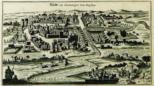 Kom int conigryck van Persien - Peeters Jacob - 1690