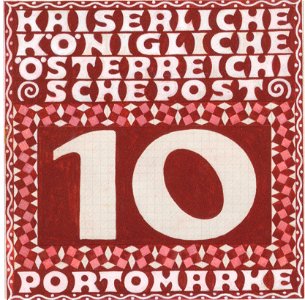 Kolo Moser - Briefmarkenentwurf1