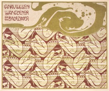 Kolo Moser - Donauwellen - 1901