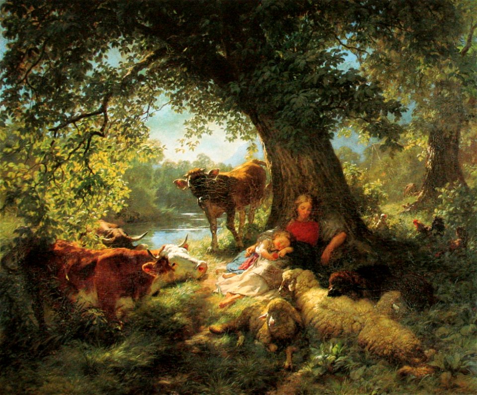 Koller Mittagsruhe 1860