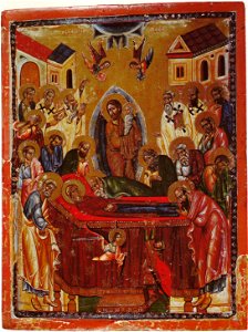 Koimesis Icon Sinai 13th century