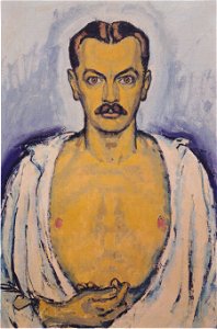 Kolo Moser - Selbstbildnis - ca1916
