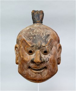 Kongō (Gigaku mask), Tokyo National Museum N-212