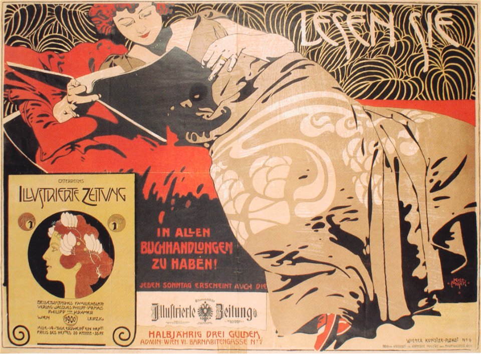 Kolo Moser - Österreichs Illustrierte - 1900