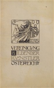 Kolo Moser - Umschlaggestaltung - 1897