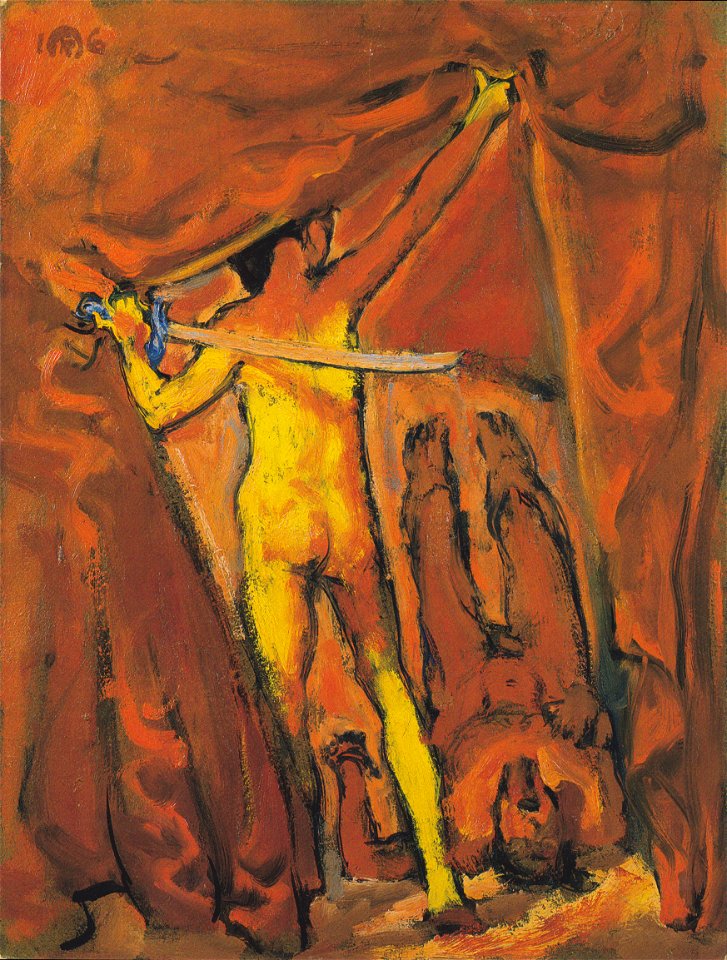 Kolo Moser - Judith und Holofernes-1916