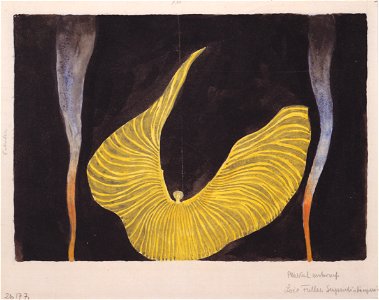Kolo Moser - Serpentinentänzerin - ca1902