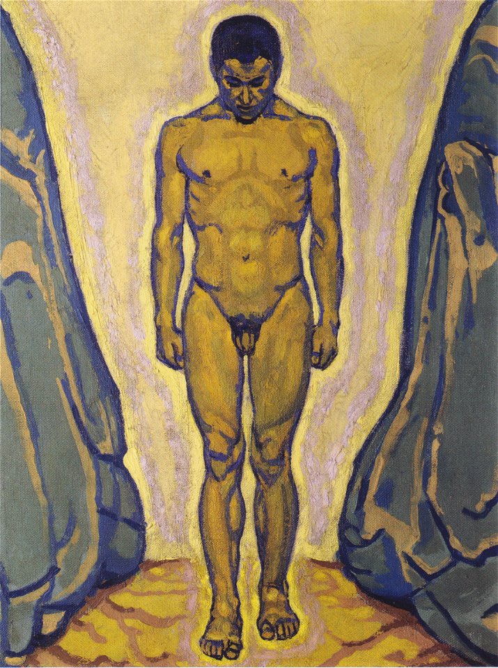 Kolo Moser - Stehender Jüngling - ca1915