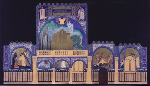 Kolo Moser - Heilig-Geist-Kirche in Düsseldorf - Eingangswand