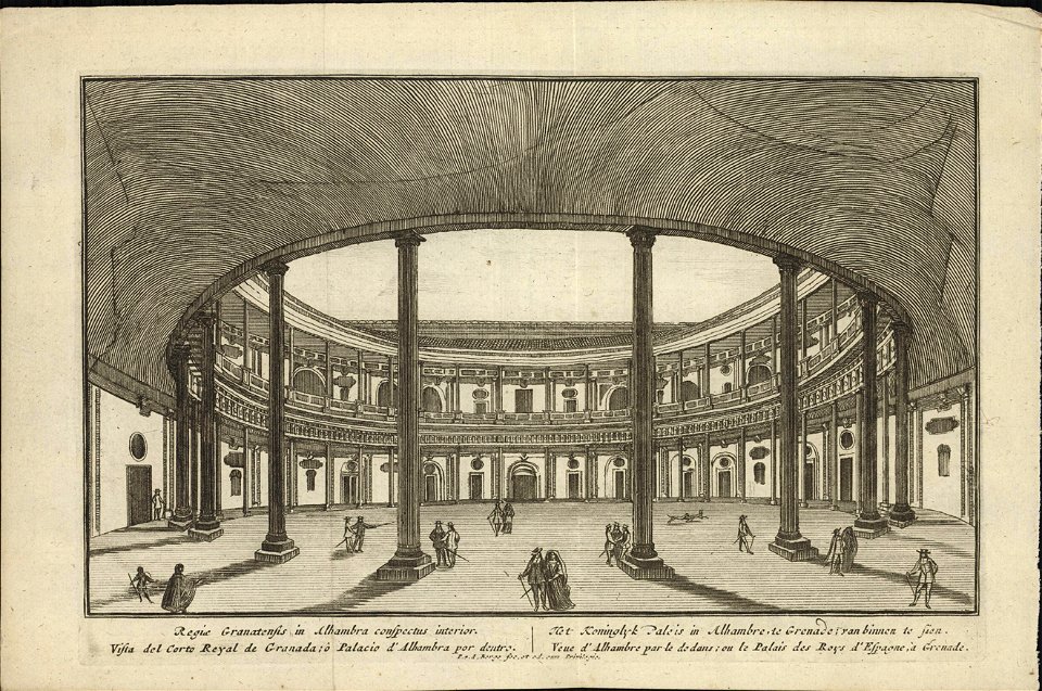 Koninklijk Paleis in Granada, objectnr A 57173