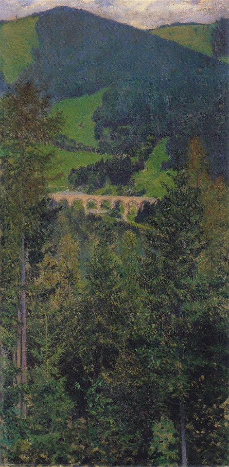 Kolo Moser - Semeringlandschaft - ca1907