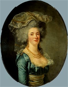 Labille-Guiard, Adélaïde - Portrait présumé de Philiberte-Orléans Perrin de Cypierre, comtesse de Maussion - J 71 - Musée Cognacq-Jay