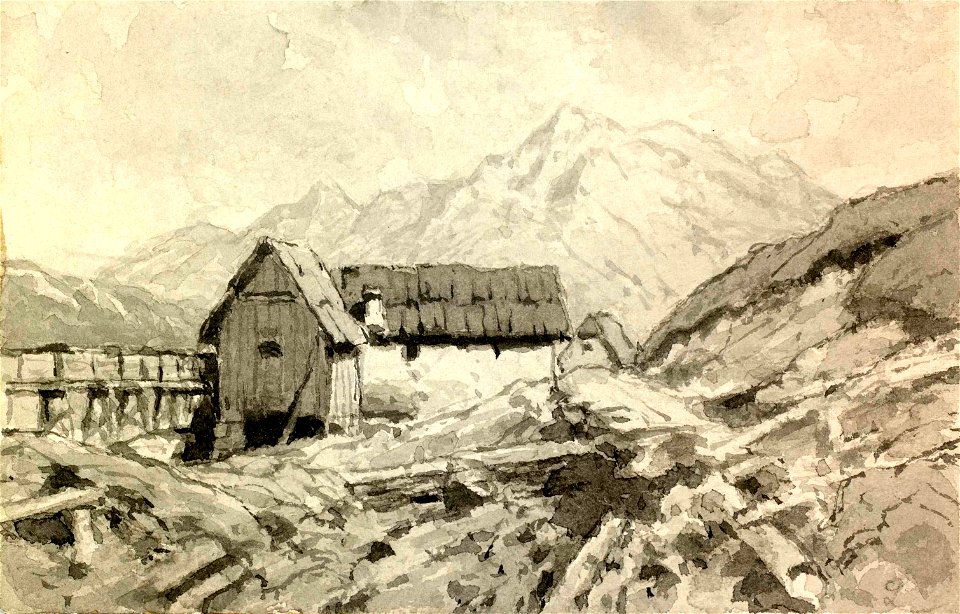 Ladislav Benesch - Pokrajina z mlinom