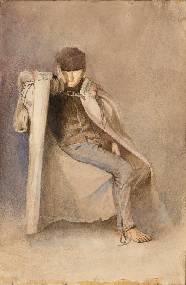 Ladislav Mednyánszky - Štúdia - K 12096-1 - Slovak National Gallery