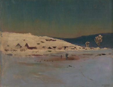 Ladislav Mednyánszky - Zimná krajina - O 674 - East Slovak Gallery