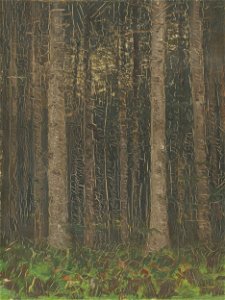 Ladislav Mednyánszky - Forest Interior - O 5028 - Slovak National Gallery
