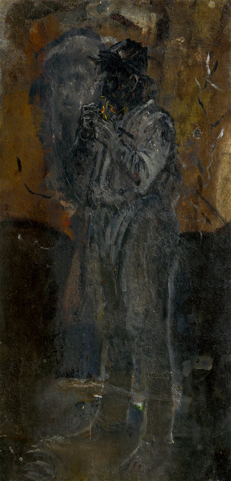 Ladislav Mednyánszky - Figure of a Man - O 3416 - Slovak National Gallery