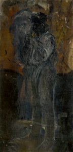 Ladislav Mednyánszky - Figure of a Man - O 3416 - Slovak National Gallery