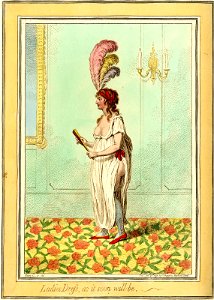 Ladies dress, as it soon will be. (BM 1868,0808.6498)