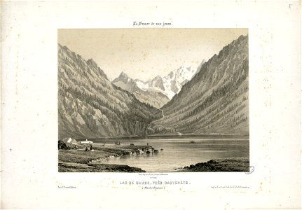 Lac de Gaube, près Cauterets (Hautes-Pyrénées) - Fonds Ancely - B315556101 A MERCEREAU 7 096