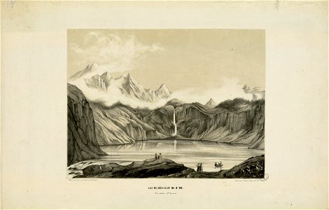 Lac de Séculéjo ou d'Oo, près Luchon (Haute Garonne) - Fonds Ancely - B315556101 A LATOUR 015