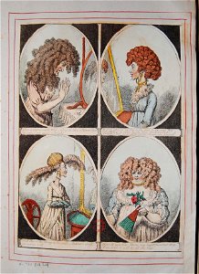Ladies Wigs! (BM 1935,0522.7.56-57 1)