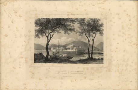 Lac Majeur Vue des Iles Borromées, objectnr A 57828