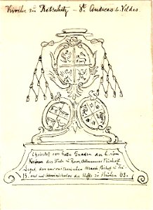 Ladislav Benesch - Grb briksenškega škofau
