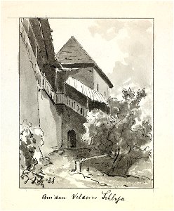 Ladislav Benesch - Del blejskega gradu