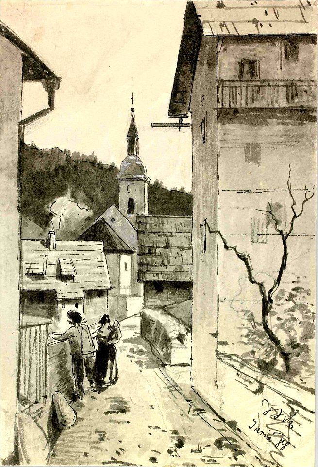 Ladislav Benesch - Motiv iz Idrije II