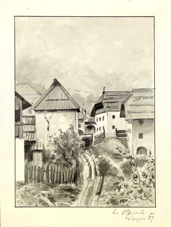 Ladislav Benesch - Hiše v Podkorenu