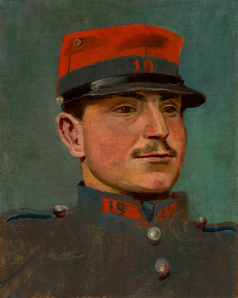 Ladislav Mednyánszky - Dôstojník - O 6735 - Slovak National Gallery